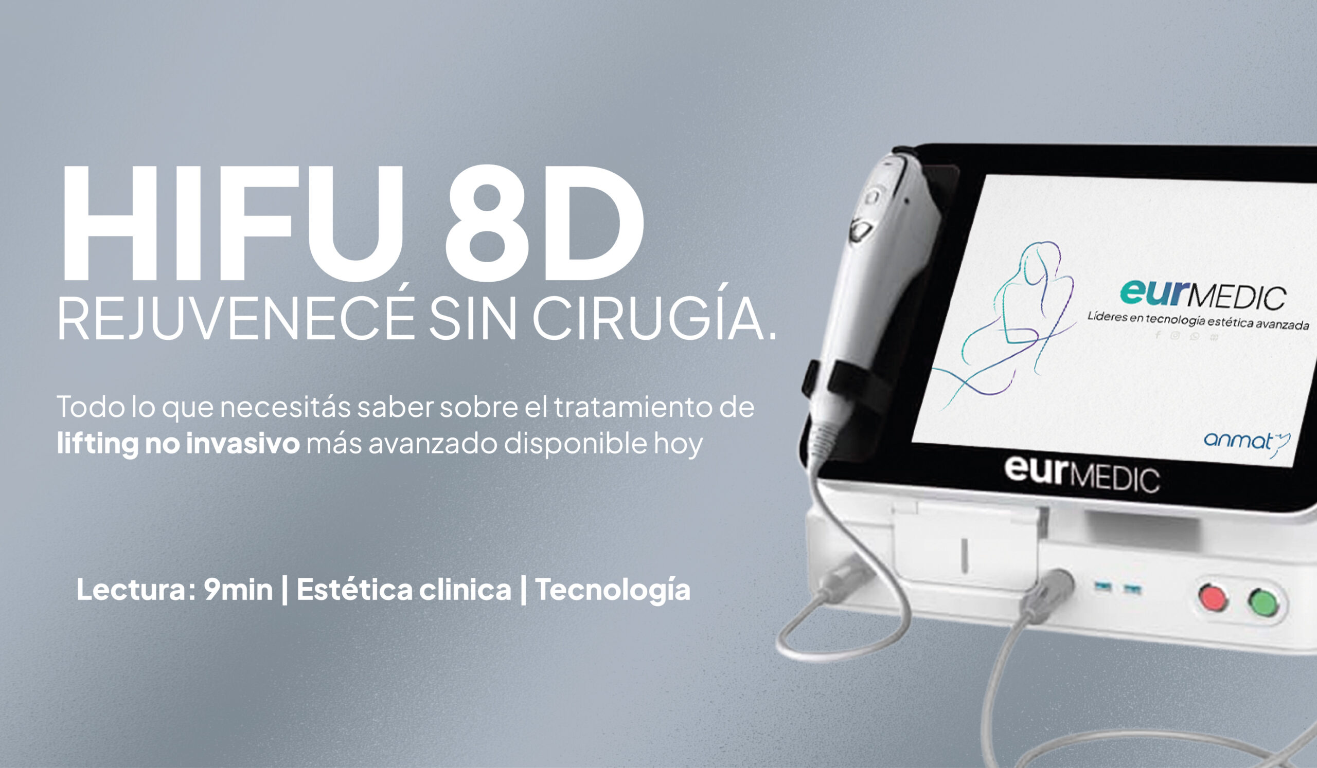 HIFU facial y corporal - Equipo HIFU 8D para lifting sin cirugía
